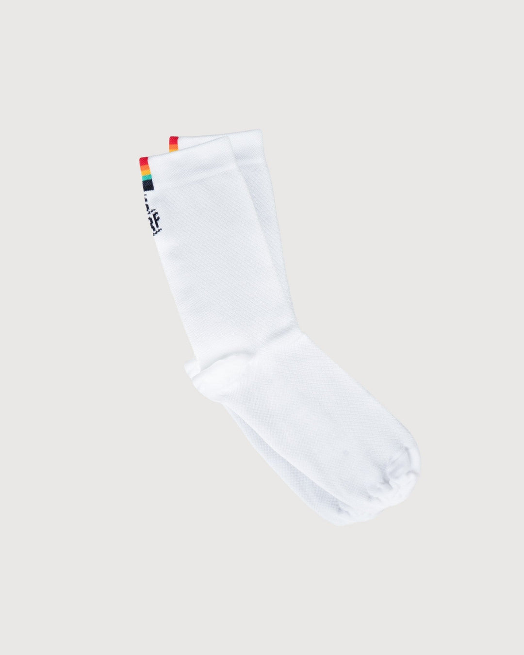 Cycling Socks - LSRF high performance socks white - color stripes - LSRF