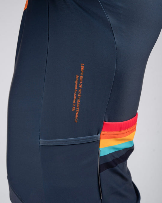 Cycling Race Collection - Midweight Thermal Jersey LS Emerald Hills - LSRF