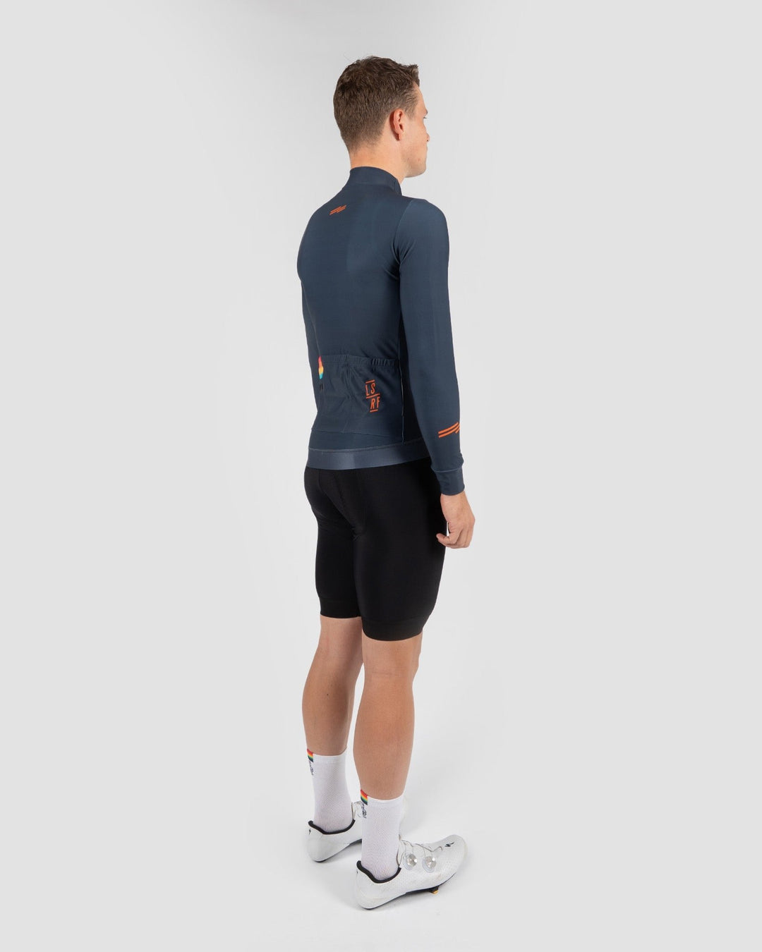 Cycling Race Collection - Midweight Thermal Jersey LS Emerald Hills - LSRF