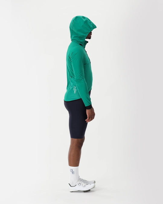 Cycling Gillets & Jackets Mens - Rain Jacket Ocean Green - LSRF