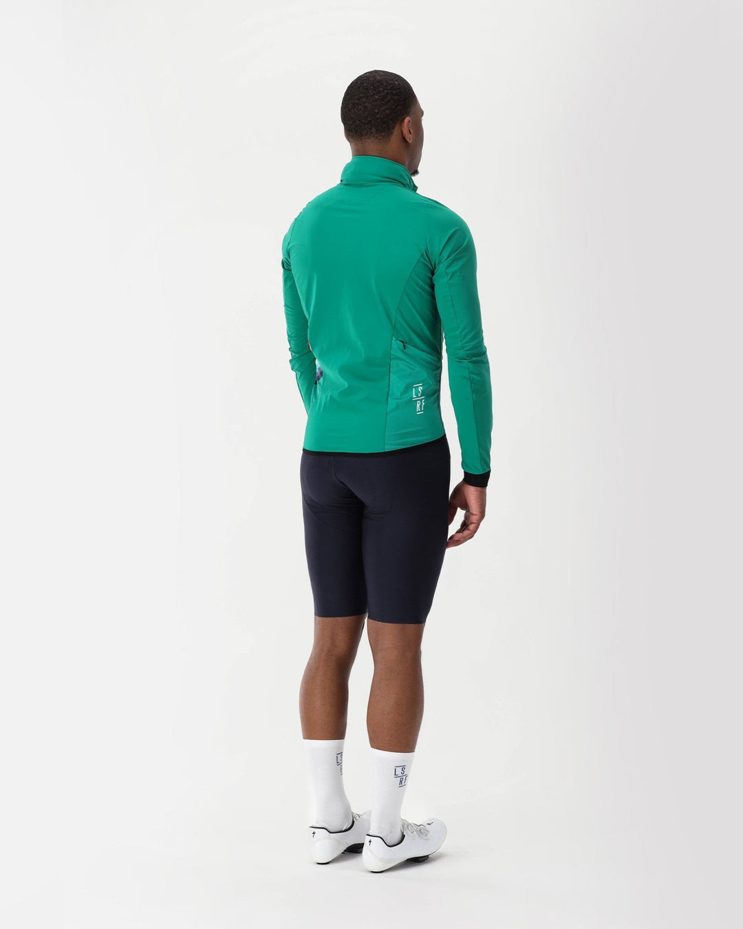 Cycling Gillets & Jackets Mens - Rain Jacket Ocean Green - LSRF