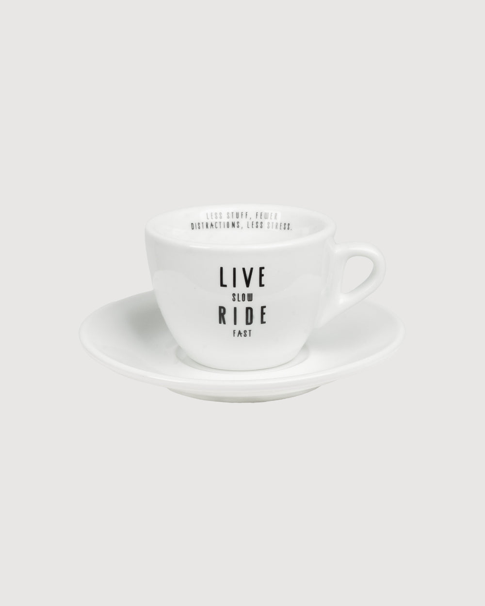 Live Slow ride Fast Coffee Set