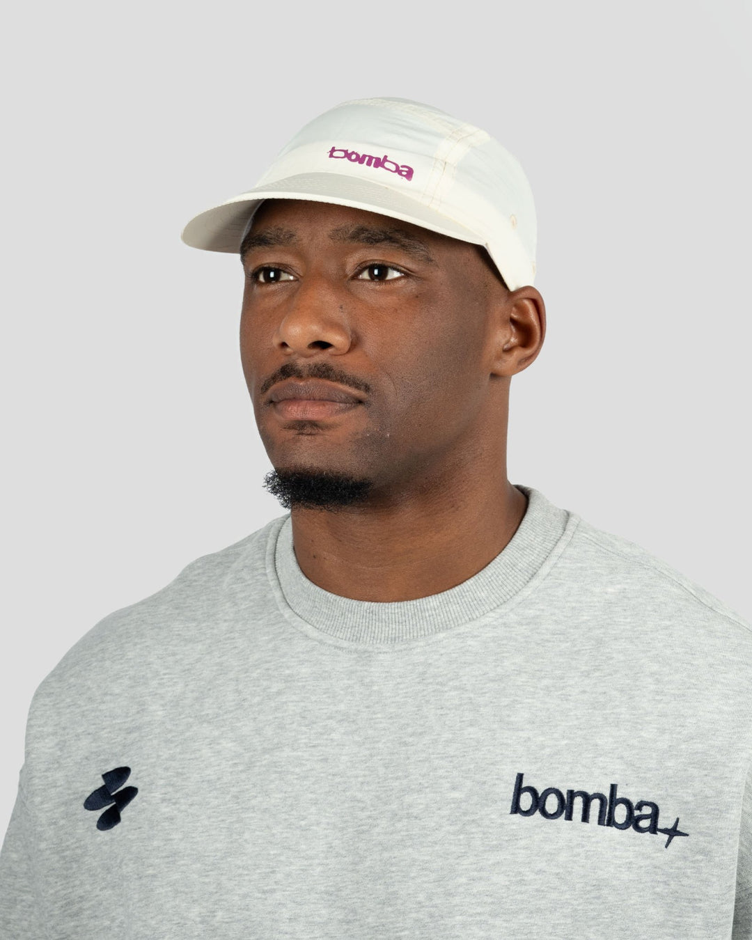 - BOMBA Cap Five Panel Dark White - LSRF
