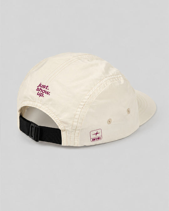 - BOMBA Cap Five Panel Dark White - LSRF