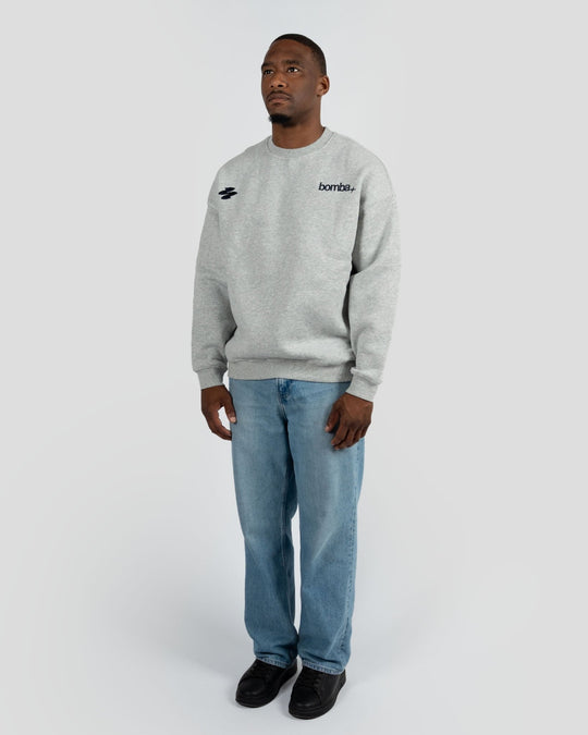 - BOMBA Crewneck Grey - LSRF