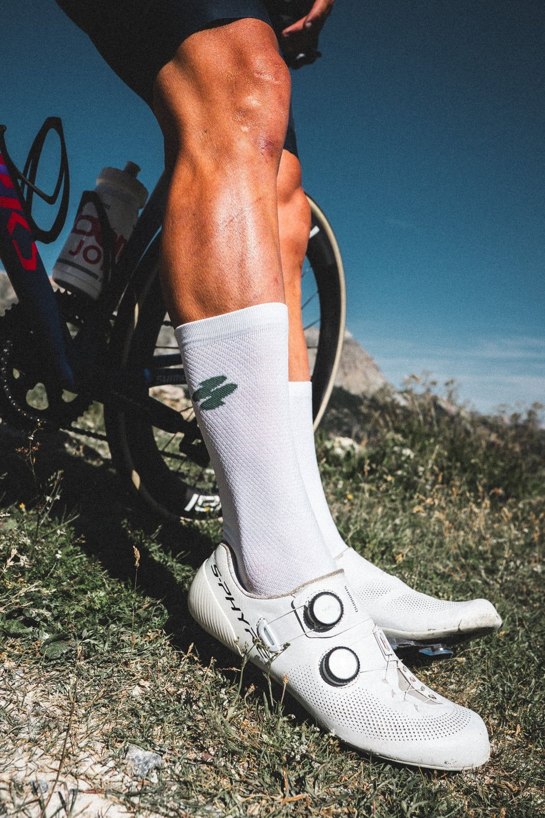 Cycling Socks - BOMBA Cycling Socks Jeep Green - LSRF