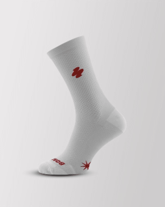 Cycling Socks - BOMBA Cycling Socks Racing Red - LSRF