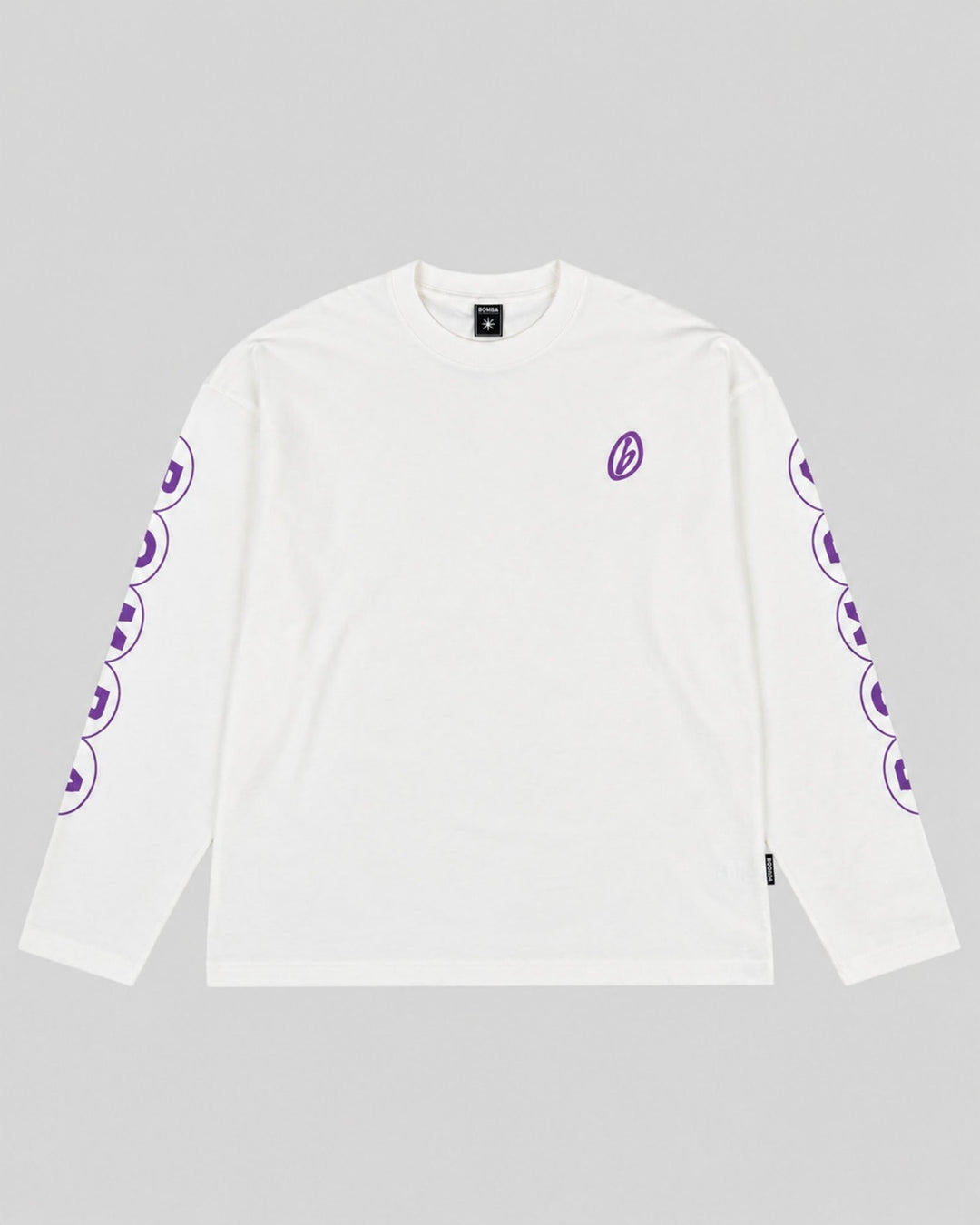 - BOMBA Longsleeve White - LSRF