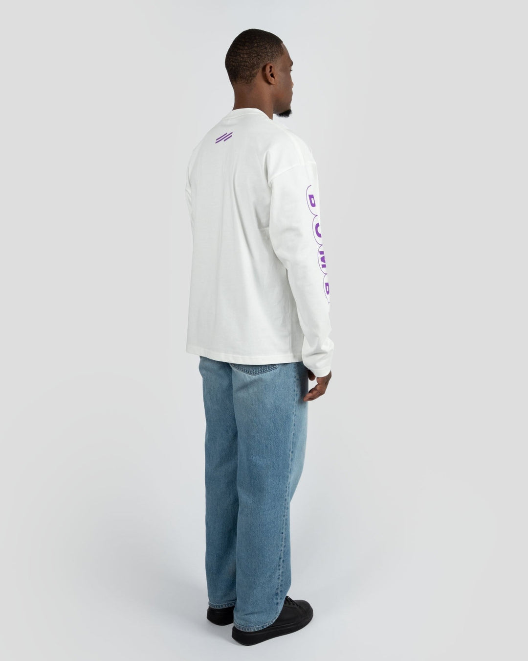 - BOMBA Longsleeve White - LSRF