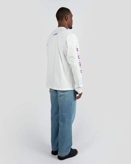 - BOMBA Longsleeve White - LSRF