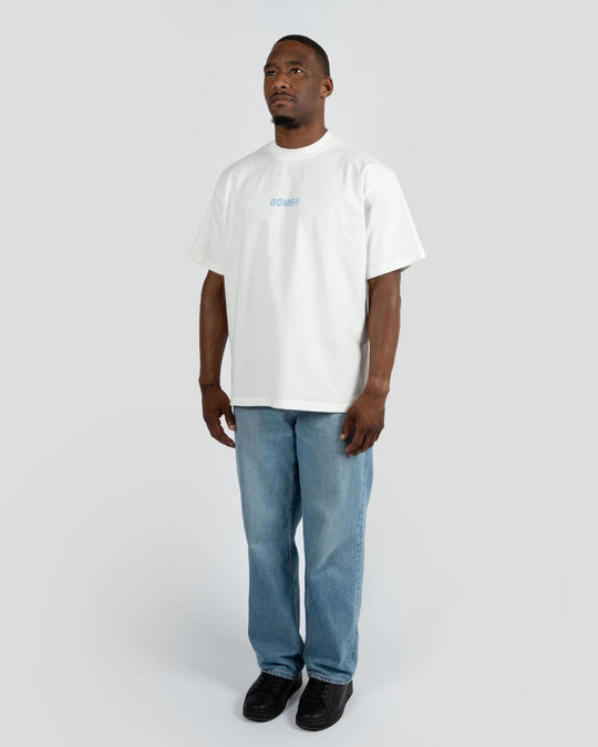 - BOMBA T-shirt Logo Blue - LSRF