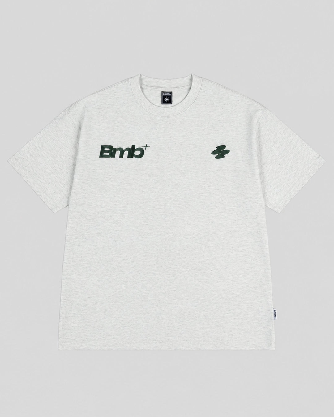- BOMBA T-shirt Logo Green - LSRF