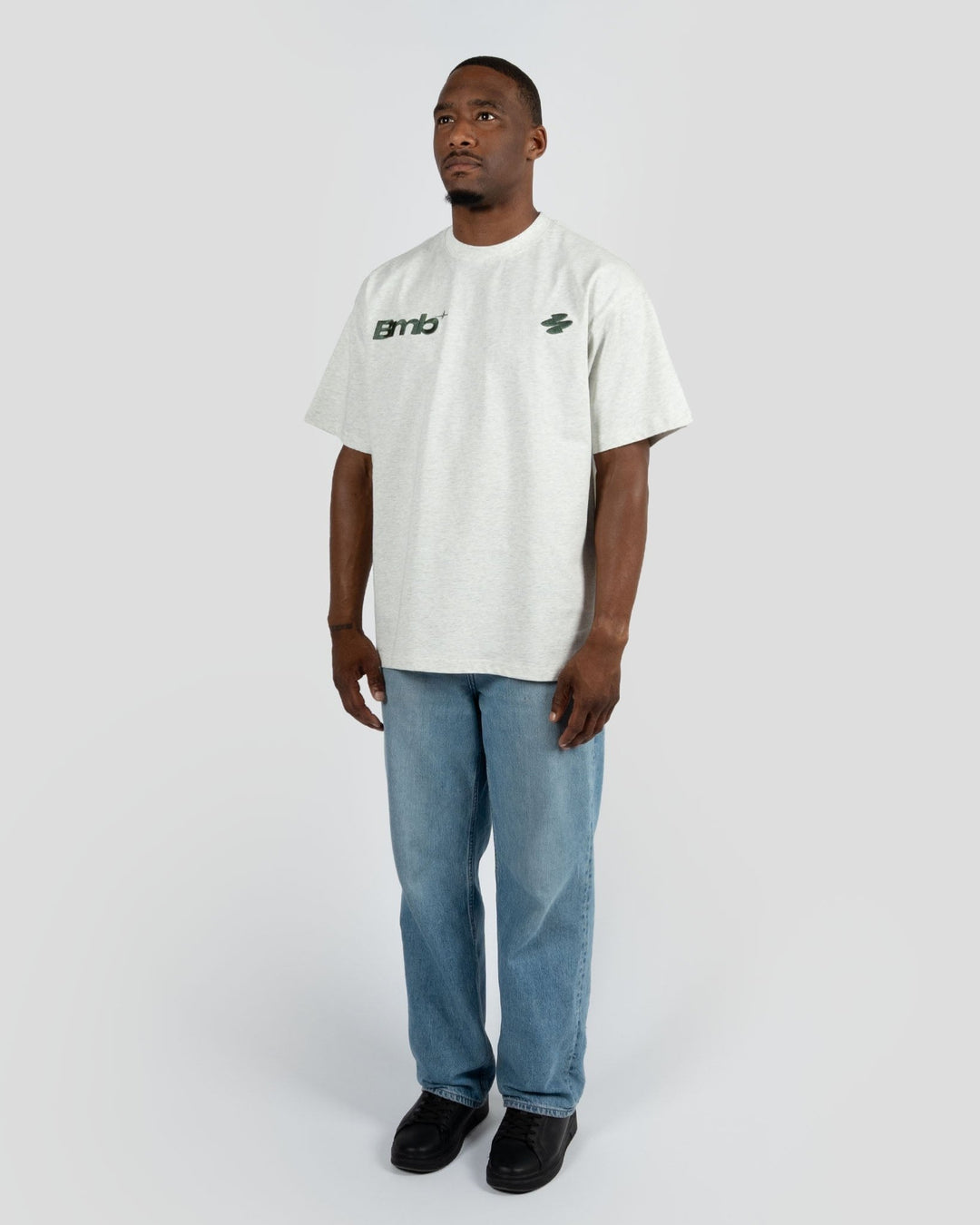 - BOMBA T-shirt Logo Green - LSRF