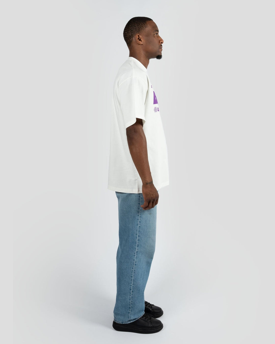- BOMBA T-shirt Logo Purple - LSRF