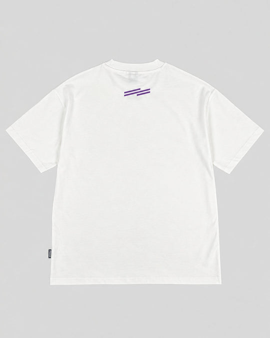 - BOMBA T-shirt Logo Purple - LSRF