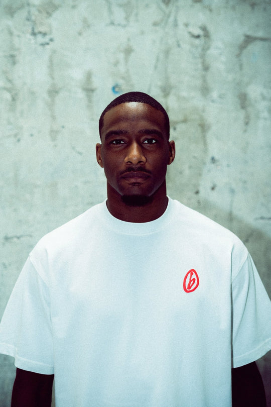 - BOMBA T-shirt Logo Red - LSRF