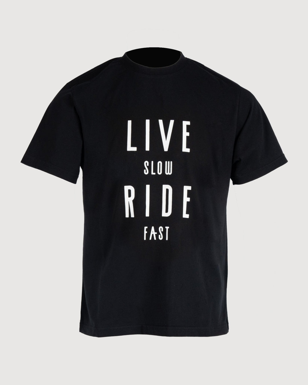 Mens Casual Clothing - Live Slow Ride Fast T-shirt - LSRF