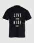 Mens Casual Clothing - Live Slow Ride Fast T-shirt - LSRF