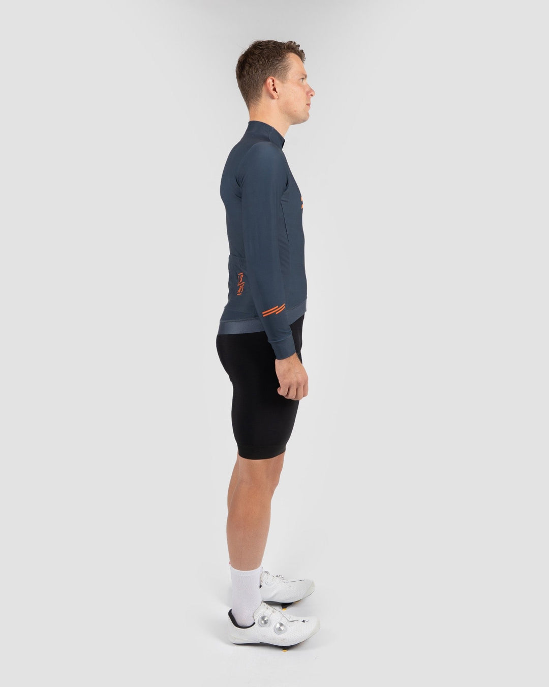 Cycling Race Collection - Midweight Thermal Jersey LS Emerald Hills - LSRF