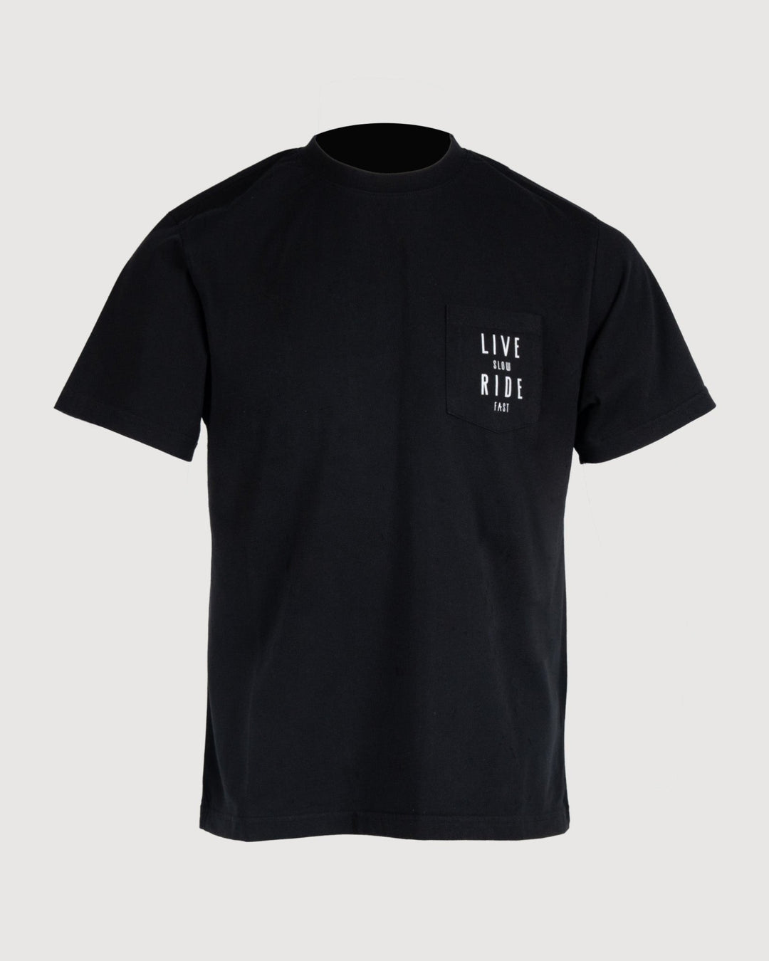 Mens Accesoires - Pocket Tee Live Slow Ride Fast - LSRF
