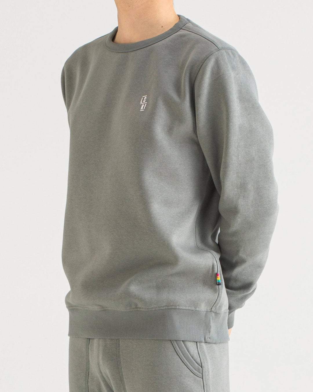 Cycling Outlet - Sweatshirt crew daly city grey - LSRF