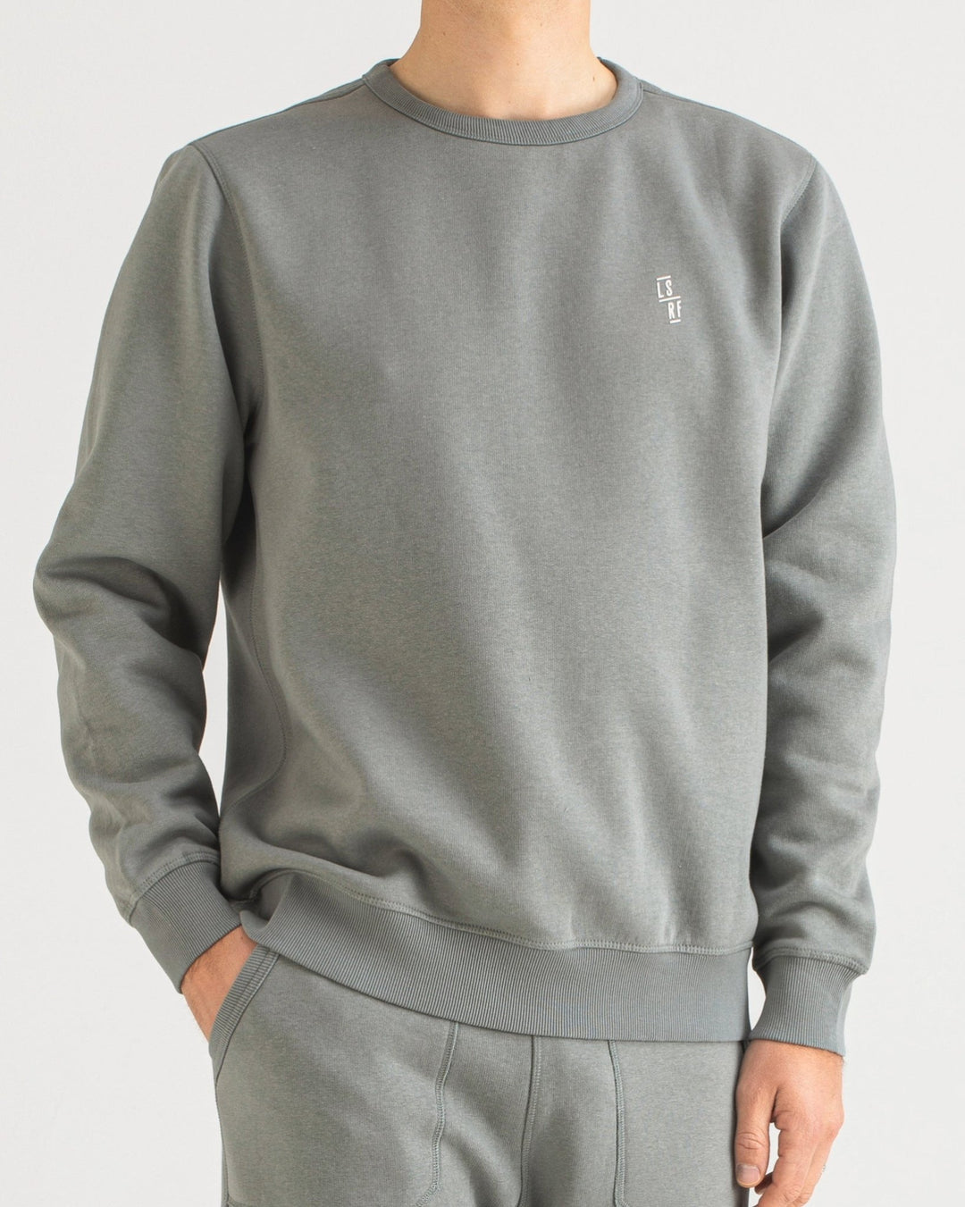 Cycling Outlet - Sweatshirt crew daly city grey - LSRF