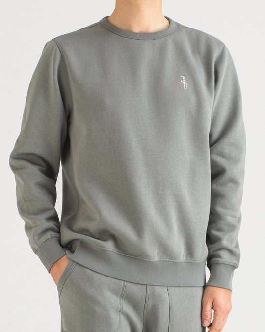 Cycling Outlet - Sweatshirt crew daly city grey - LSRF
