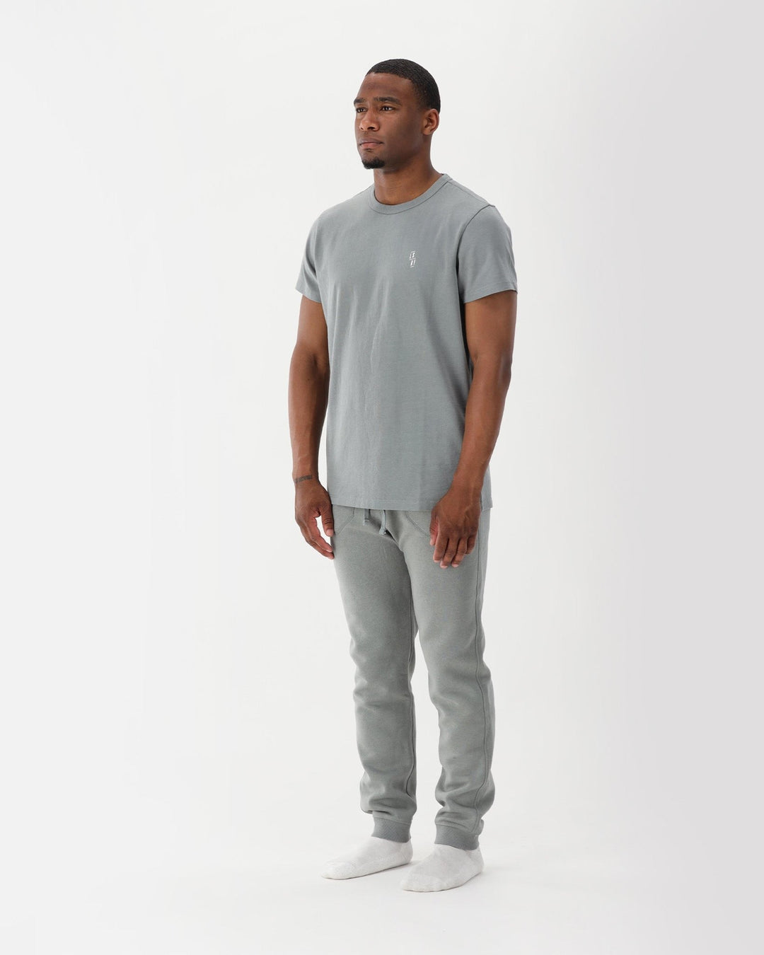 Mens Casual Clothing - T-shirt daly city grey - LSRF