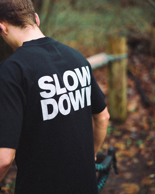 Mens Casual Clothing - T-shirt SLOW DOWN - LSRF