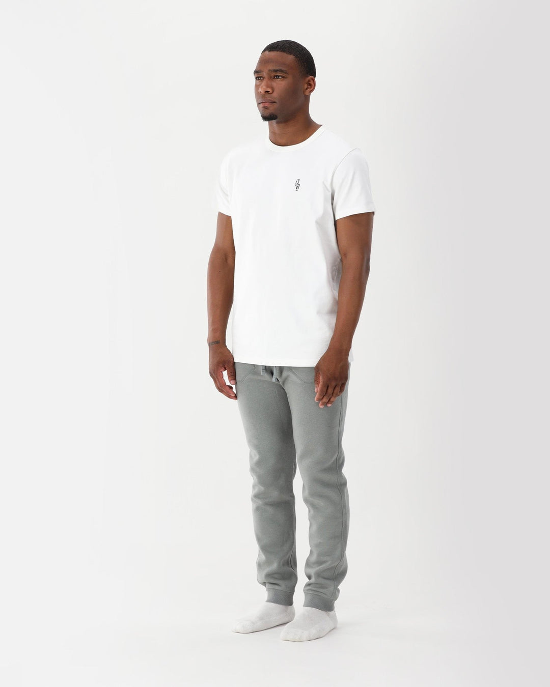 Mens Casual Clothing - T-shirt titan white - LSRF