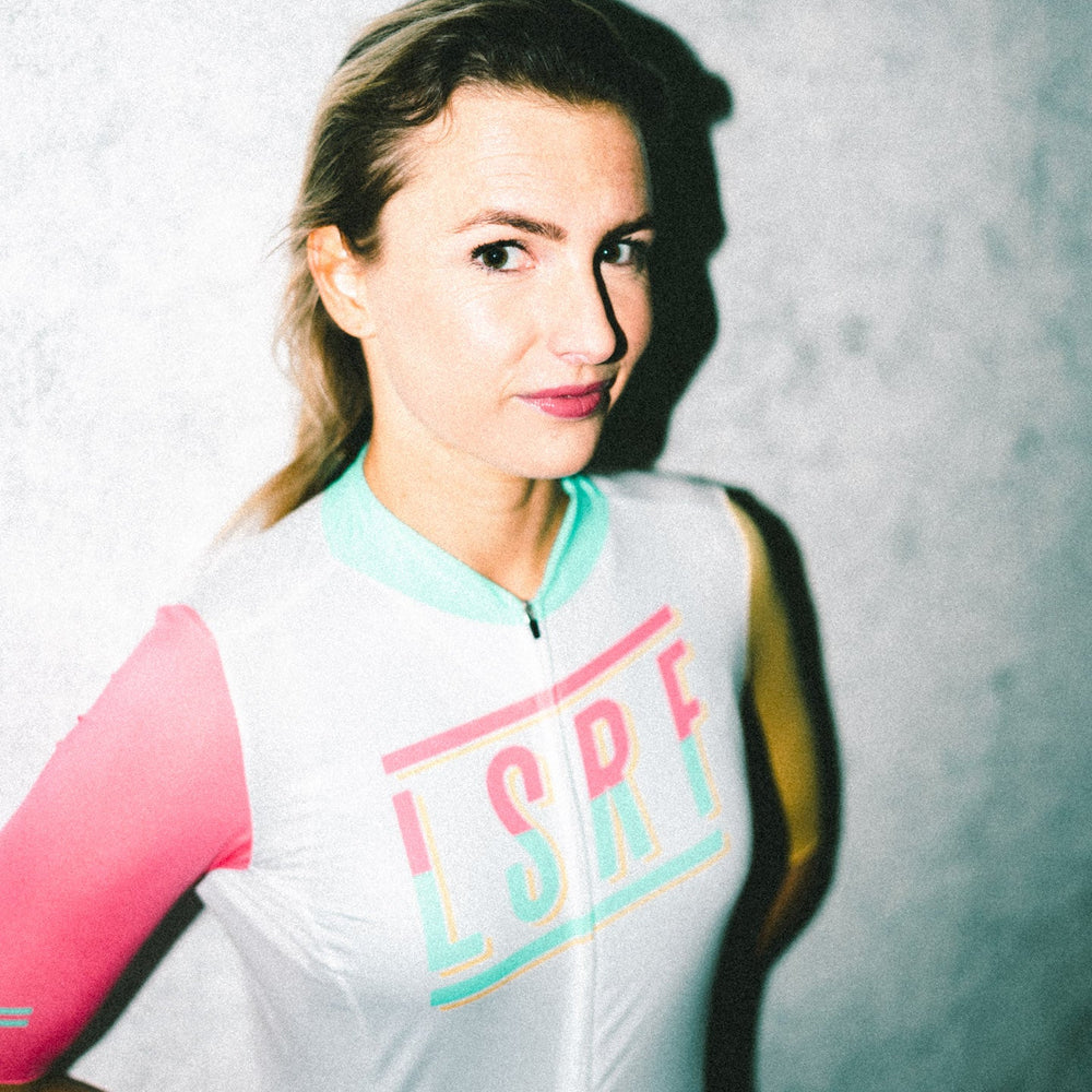 Cycling Jerseys Womens - Women Race Jersey La Jolla - LSRF